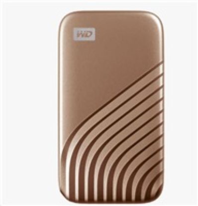 Obrázek SanDisk WD My Passport SSD externí 1 TB , USB- C 3.2 , 1050/ 1000MB/ s R/ W PC & Mac , Gold