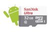 Obrázek SanDisk MicroSDHC karta 32 GB Ultra (80MB/ s, Class 10 UHS- I, Android)