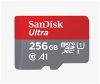 Obrázek SanDisk MicroSDXC karta 256 GB Ultra (100MB/ s, Class 10, Android) + adaptér