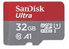 Obrázek SanDisk MicroSDHC karta 32 GB Ultra (120MB/ s, A1 Class 10 UHS- I ) + adaptér