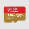 Obrázek SanDisk micro SDXC karta 256 GB Extreme (190 MB/ s Class 10, UHS- I U3 V30) + adaptér