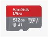 Obrázek SanDisk MicroSDXC karta 512 GB Ultra (150 MB/ s, A1 Class 10 UHS- I) + adaptér