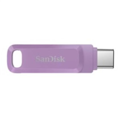 Obrázek SanDisk Flash Disk 256 GB Ultra Dual Drive Go, USB- C 3.2, Fialová