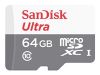 Obrázek SanDisk MicroSDXC karta 64 GB Ultra (R: 100/ W: 100 MB/ s, UHS- I, C10) + adaptér
