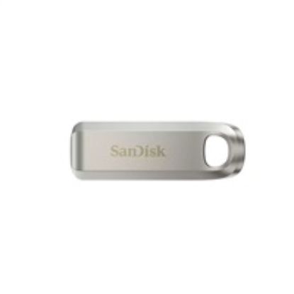 Obrázek SanDisk Flash Disk 128 GB Ultra Luxe, USB- C 3.2, Stříbrná