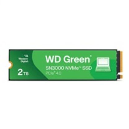 Obrázek WD GREEN SSD 2 TB SN3000 Powered by SanDisk, PCIe Gen4 x 4, M.2 2280, (R: 5000/ W: 4200 MB/ s)