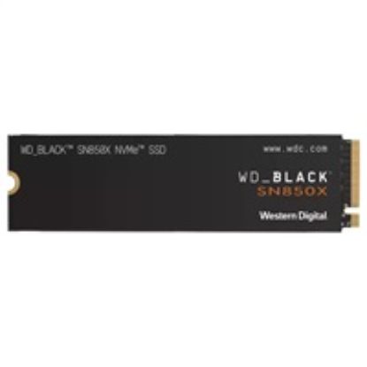 Obrázek WD BLACK SSD NVMe 8 TB PCIe SN850X Powered by SanDisk, Gen4, (R: 7200, W: 6600MB/ s)