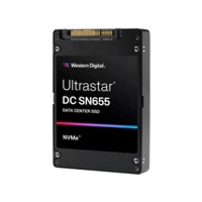 Obrázek WD Enterprise SSD 30.72 TB Ultrastar DC SN655, PCIe Gen4, (R: 6100, W: 3400MB/ s), RI- 1DW/ D BICS5 SE