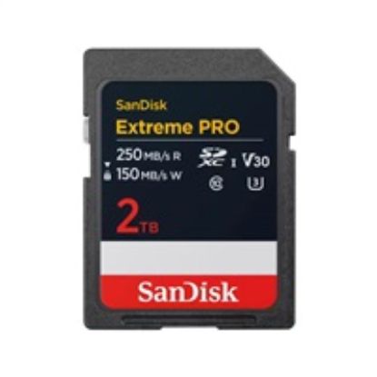 Obrázek SanDisk SDXC karta 2 TB Extreme PRO (250 MB/ s Class 10, UHS- I U3 V30)