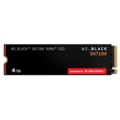 Obrázek WD BLACK SSD NVMe 4 TB PCIe SN7100 Powered by SanDisk, Gen4, (R: 7250, W: 6900MB/ s)