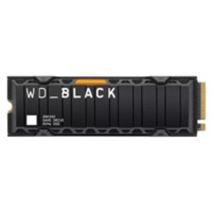 Obrázek WD BLACK SSD NVMe 1 TB PCIe SN850X Powered by SanDisk, Gen4, (R: 7300, W: 6300MB/ s), Chladič
