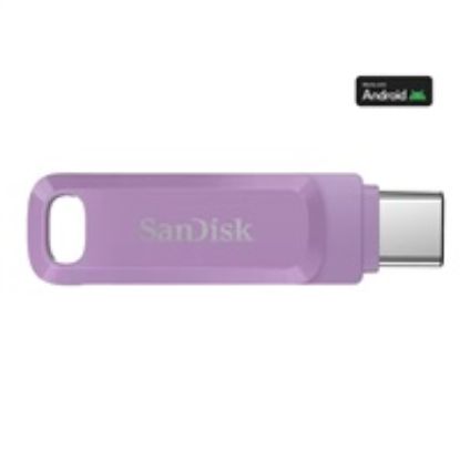 Obrázek SanDisk Flash Disk 512 GB Ultra Dual Drive Go, USB- C 3.2, fialová
