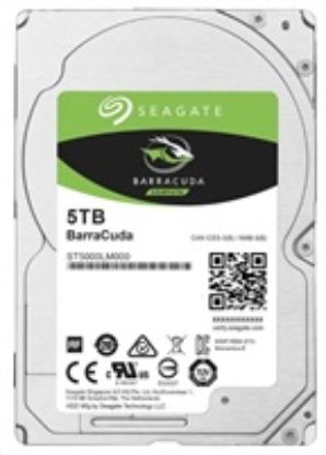 Obrázek SEAGATE HDD 5 TB BARRACUDA, 2.5", SATAIII, 5400RPM, 128MB Cache, 15mm