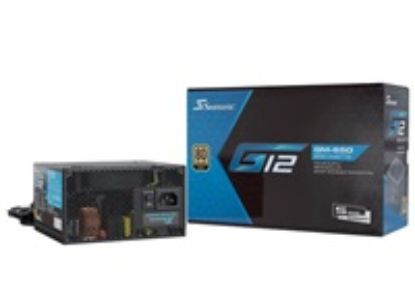 Obrázek SEASONIC zdroj 650 W G12- GM, 80+ Gold, 120mm