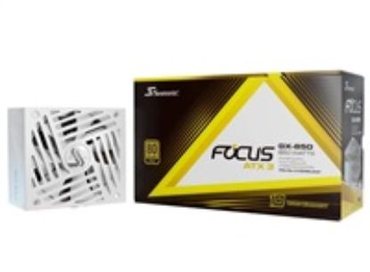 Obrázek SEASONIC zdroj 850 W Focus GX- 850 White, 80+ GOLD, ATX 3.1, PCIe 5.1