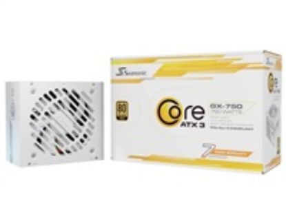 Obrázek SEASONIC zdroj Core GX 750 W White, 120mm, Plně modulární, 80+ Gold, ATX 3.1