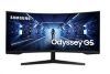 Obrázek SAMSUNG MT LED LCD Gaming Monitor 34" Odyssey G55T - prohnutý, VA, 3440 x 1440, 1 ms, 165 Hz, HDMI , DisplayPort