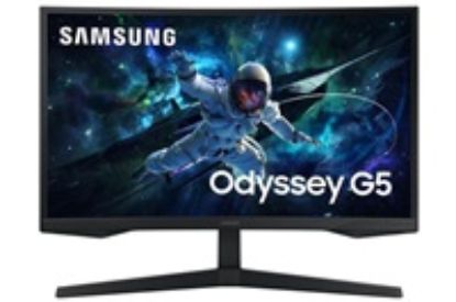 Obrázek SAMSUNG MT LED LCD Gaming Monitor 27" Odyssey G55C - prohnutý, VA, 1 ms, 2560 x 1440, 165 Hz, HDMI, Display Port