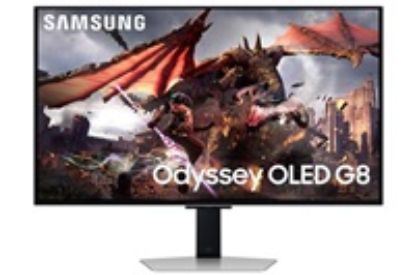 Obrázek SAMSUNG MT LCD 32" Odyssey OLED G8 (G80SD), Smart, QD OLED UHD 4K, Rovný, AI Procesor, 240 Hz, 0, 03 ms