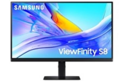 Obrázek SAMSUNG MT LED LCD 27" ViewFinity S8 (S80UD) - IPS, 3840 x 2160, Pivot, USB- C