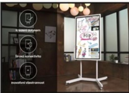 Obrázek SAMSUNG LFD 55" - LH55 WMBWBGCXN FLIP PRO panel