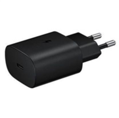 Obrázek Samsung cestovní nabíječka EP- TA800EBE, PD, Fast charging, USB- C, 25 W, černá, (bulk)