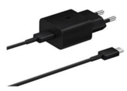 Obrázek Samsung cestovní nabíječka EP- T1510XBE, PD, 15 W, kabel USB- C, černá, EU