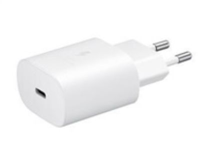 Obrázek Samsung cestovní nabíječka EP- TA800EWE, PD, Fast charging, USB- C, 25 W, bílá, (bulk)