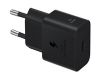 Obrázek Samsung síťová nabíječka EP- T2510XBE + kabel USB- C, 25 W, černá