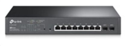 Obrázek TP- Link OMADA switch SG2210MP (8xGbE, 2xSFP, 8xPoE+, 150 W, fanless)