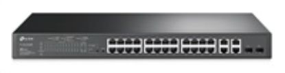 Obrázek TP- Link OMADA switch SL2428P (24 x 100Mb/ s, 2xGbE, 2GbE/ 2xSFP combo, 24xPoE+, 250 W)