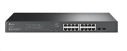 Obrázek TP- Link OMADA switch SG2218P (16xGbE, 2xSFP, 16xPoE+, 150 W, fanless)