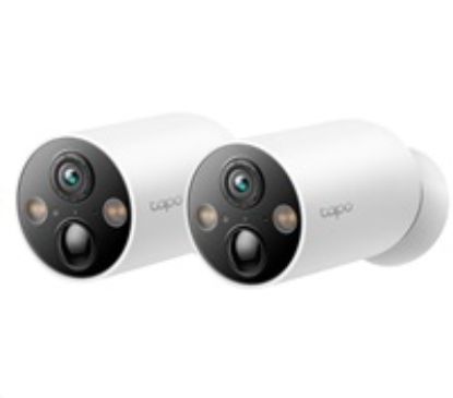 Obrázek TP- Link Tapo C425 set 2x venkovní kamera C425 (4MP, 2K QHD, 1440p, IR 15m, WiFi, micro SD card, IP66)