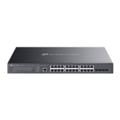 Obrázek TP- Link OMADA switch SG3428XMPP (24xGbE, 4xSFP+, 16xPoE+, 8xPoE++, 500 W, 1xconsole)