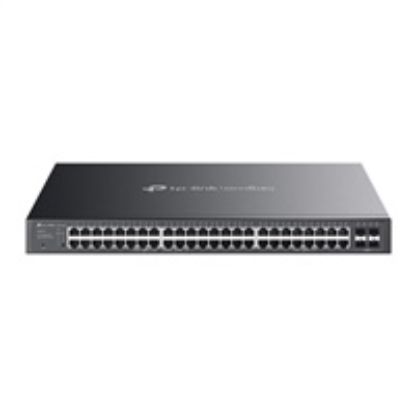 Obrázek TP- Link OMADA switch SG2452LP (48xGbE, 4xSFP, 32xPoE+, 230 W, fanless)
