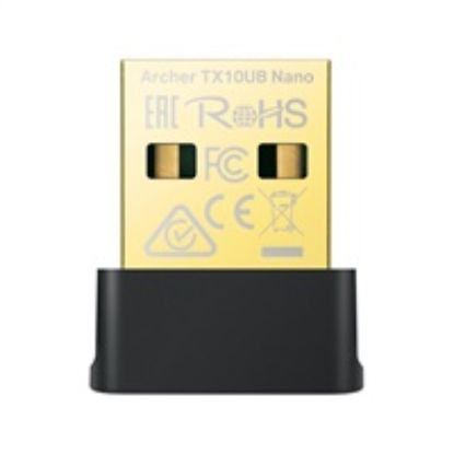 Obrázek TP- Link Archer TX10UB Nano WiFi6 USB adapter (AX900, 2, 4GHz/ 5GHz, USB2.0, Bluetooth5.3)