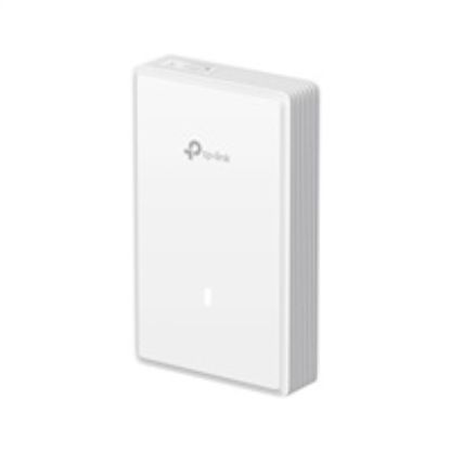 Obrázek TP- Link EAP725- Wall OMADA WiFi7 AP (BE3600, 2, 4GHz/ 5GHz, 1 x 2, 5GbEWAN, 1 x 2, 5GbELAN, 3xGbE, 1xPoE+, 1xPoE- out)