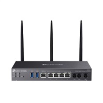 Obrázek TP- Link DR3650V OMADA ADSL/ VDSL gateway (AX3000, 3xRJ11(2xFXS, 1xDSL), 2, 4GHz/ 5GHz, 1xGbELAN/ WAN, 4xGbE, 2xUSB3.0)