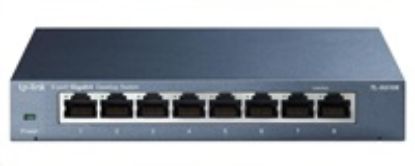 Obrázek TP- Link switch TL- SG108 (8xGbE, fanless)