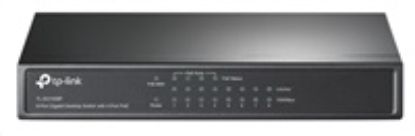 Obrázek TP- Link switch TL- SG1008P (8xGbE, 4xPoE+, 64 W, fanless)