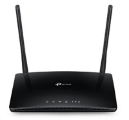 Obrázek TP- Link TL- MR6400 WiFi4 router (N300, 4G LTE, 2, 4GHz, 3 x 100Mb/ s LAN, 1 x 100Mb/ s LAN/ WAN, 1xmicroSIM)