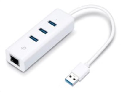 Obrázek TP- Link UE330 USB/ Ethernet adapter (3xUSB3.0, 1xGbE)