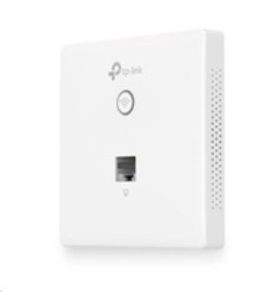 Obrázek TP- Link EAP115- Wall OMADA WiFi4 AP (N300, 2, 4GHz, 2 x 100Mb/ s LAN, 1xPoE- in)
