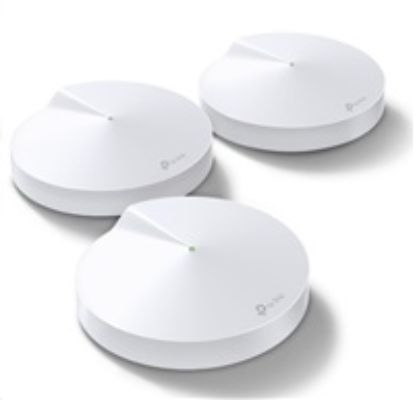 Obrázek TP- Link Deco M5(3- Pack) WiFi5 Mesh (AC1300, 2, 4GHz/ 5GHz, 2xGbELAN/ WAN)