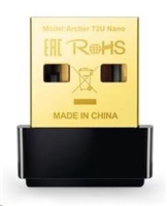 Obrázek TP- Link Archer T2U Nano WiFi5 USB adapter (AC600, 2, 4GHz/ 5GHz, USB2.0)