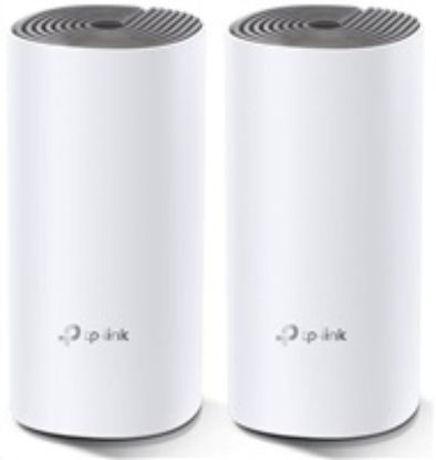 Obrázek TP- Link Deco E4(2- pack) WiFi5 Mesh (AC1200, 2, 4GHz/ 5GHz, 2 x 100Mb/ sLAN/ WAN)