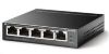 Obrázek TP- Link Easy Smart switch TL- SG105PE (5xGbE, 4xPoE+, 65 W, fanless)