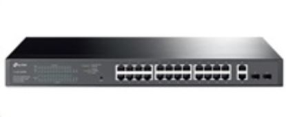 Obrázek TP- Link Easy Smart switch TL- SG1428PE (26xGbE, 2xSFP, 24xPoE+, 250 W)