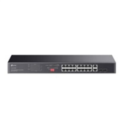 Obrázek TP- Link CCTV switch TL- SG1218MP (16xGbE, 2xGbE/ 2xSFP combo, 16xPoE+, 250 W)