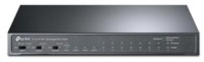 Obrázek TP- Link CCTV switch TL- SL1311MP (8 x 100Mb/ s, 2xGbE uplink, 1xSFP, 8xPoE+, 124 W, fanless)
